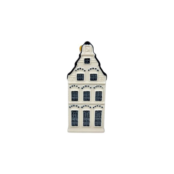 KLM Blue Delft House #17 Gouda Bols Empty KLM Airlines Holland Dutch - Picture 1 of 8